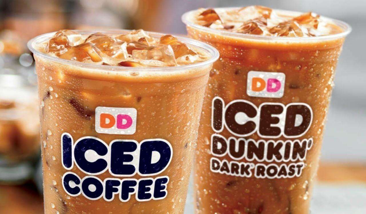 $1 iced coffee at Dunkin