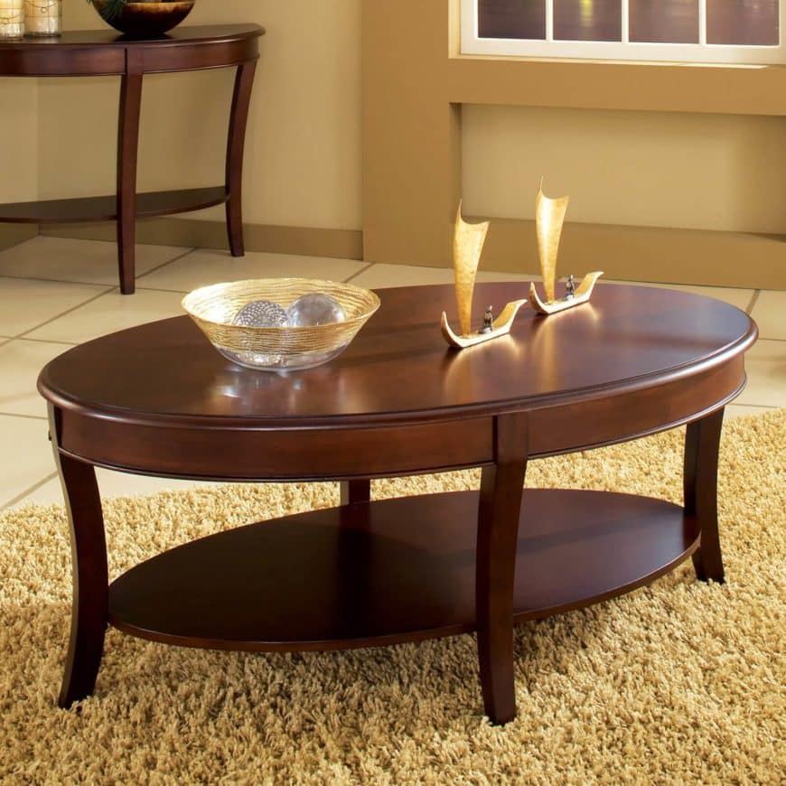 20 Top Wooden Oval Coffee Tables