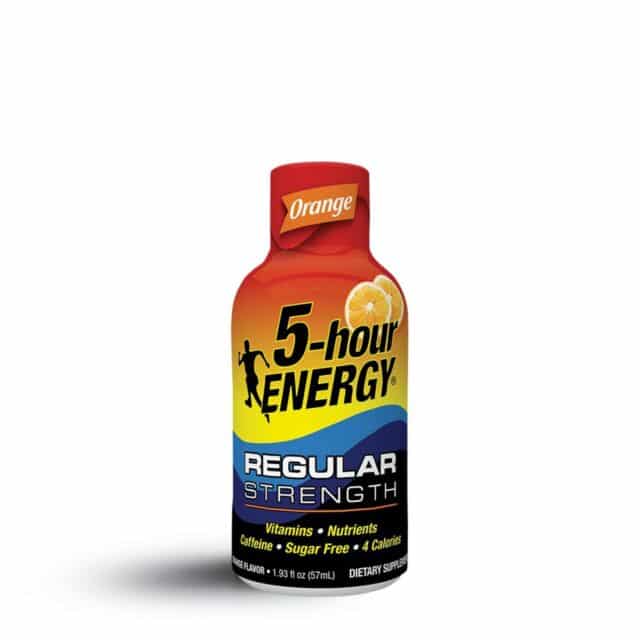 5 Hour Energy Shot, Regular Strength Orange, 24 pack