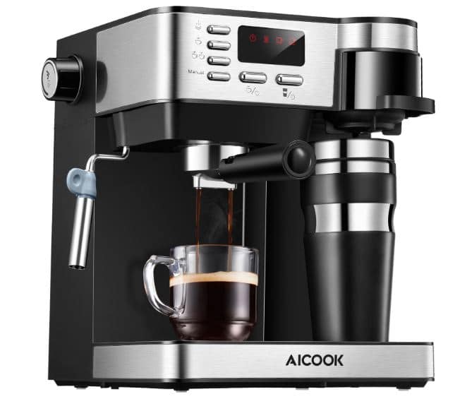 AICOOK Espresso and Coffee Machine