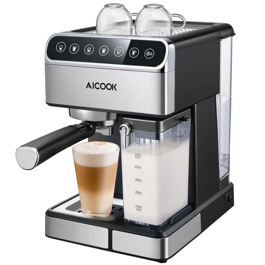 AICOOK Espresso Machine Amazon Coupon Promo Code  Coupons, Deals ...
