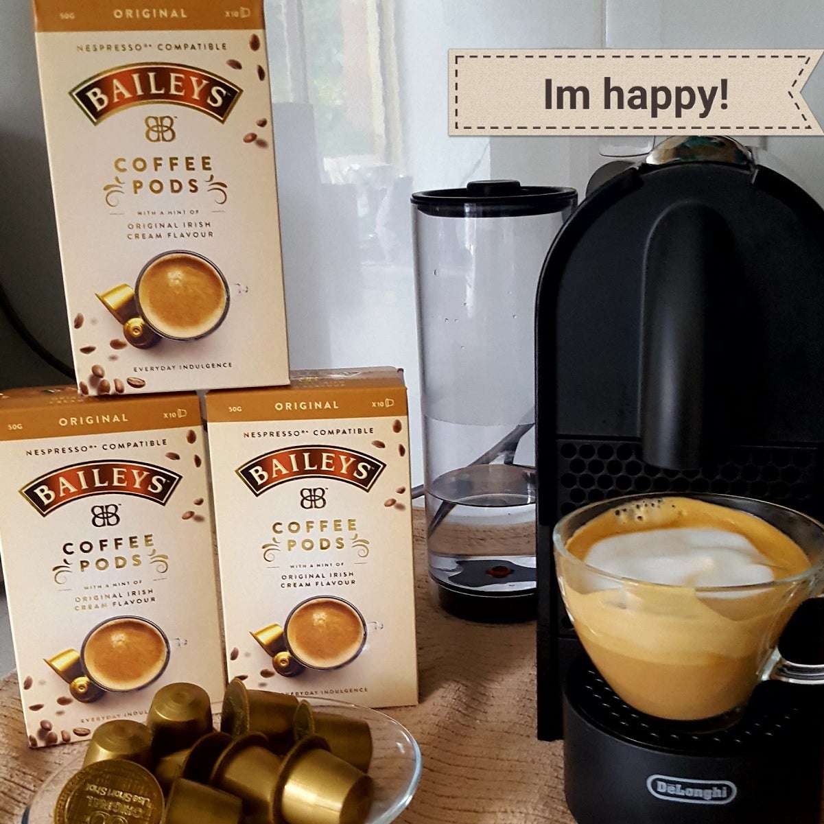 Baileys Mocha Nespresso®* Compatible Coffee Pods Original ...