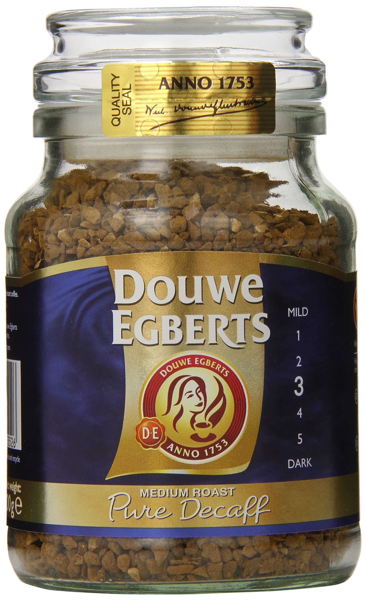 Buy Douwe Egberts Pure Decaf Instant Coffee, Medium Roast ...