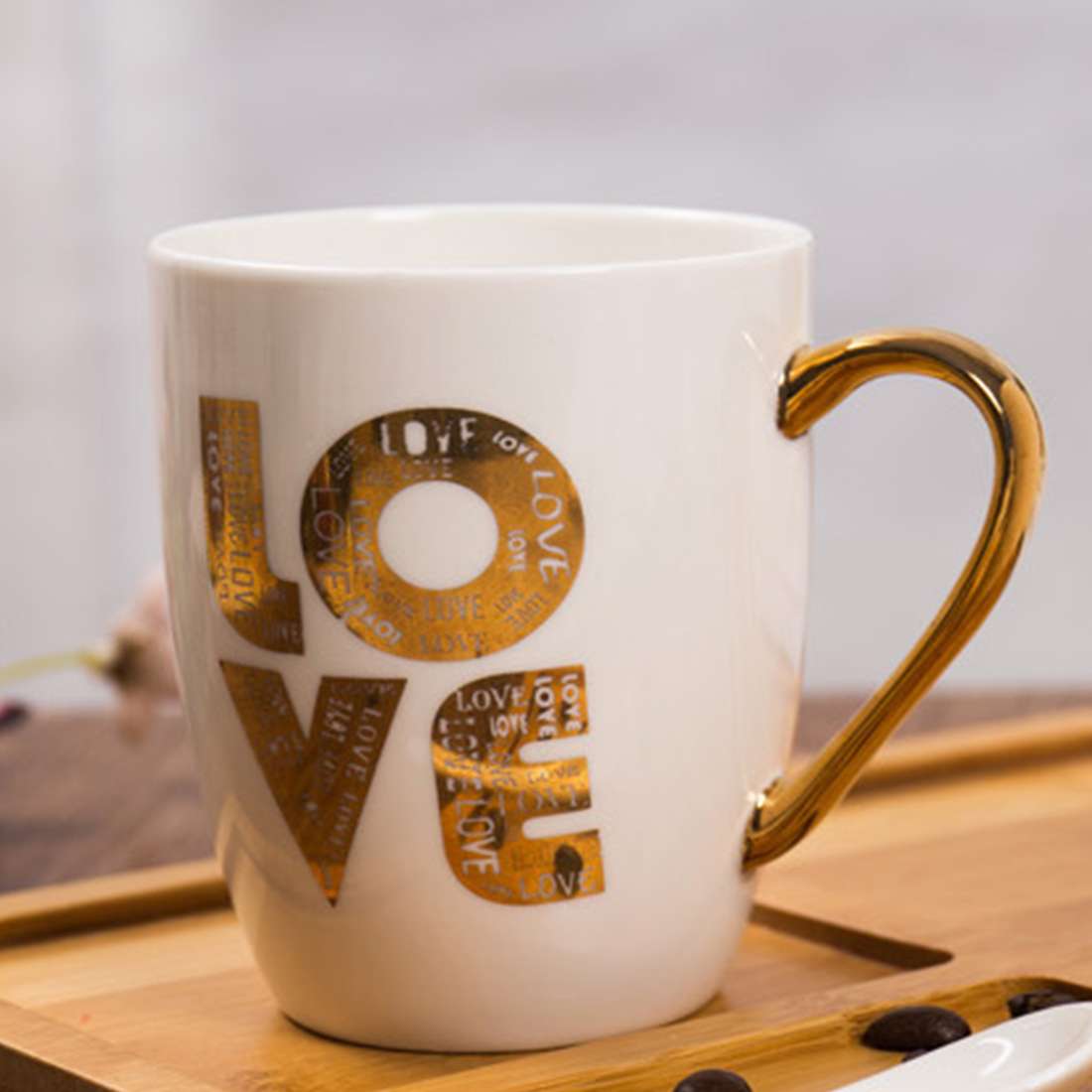 Buy Love Printed White Mug Online In India