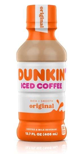 Caffeine in Bottled Iced Coffee Dunkin Donuts