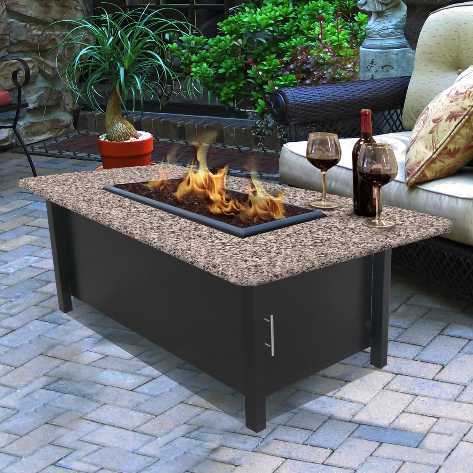 California Outdoor Concepts Chat Height Coffee Table