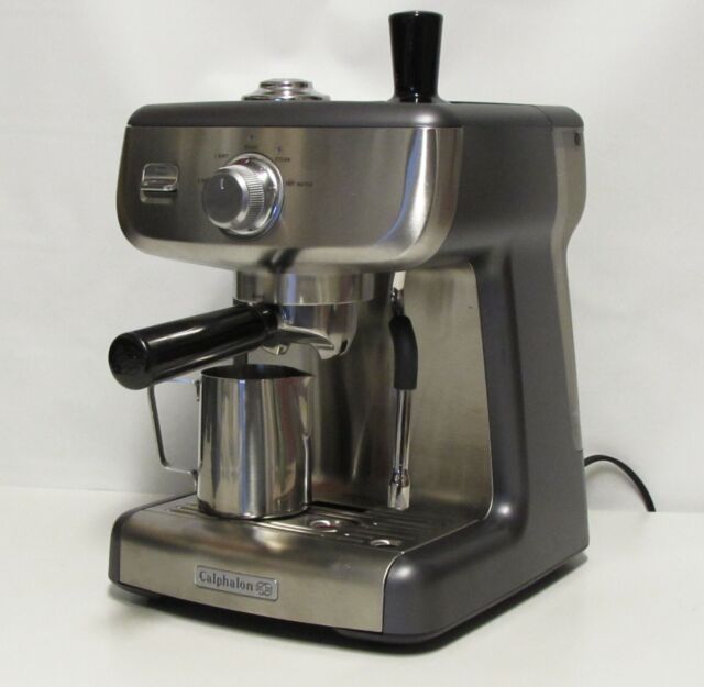Calphalon BVCLECMP1 Temp iQ Espresso Machine with Steam Wand, Stainless ...