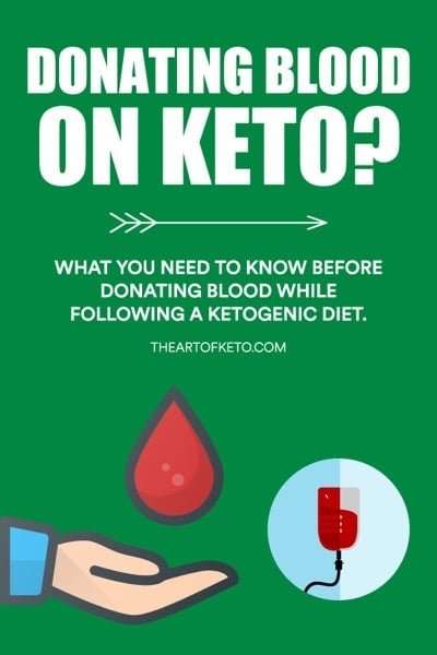 Can You Donate Blood On A Keto Diet? [What You Need To ...