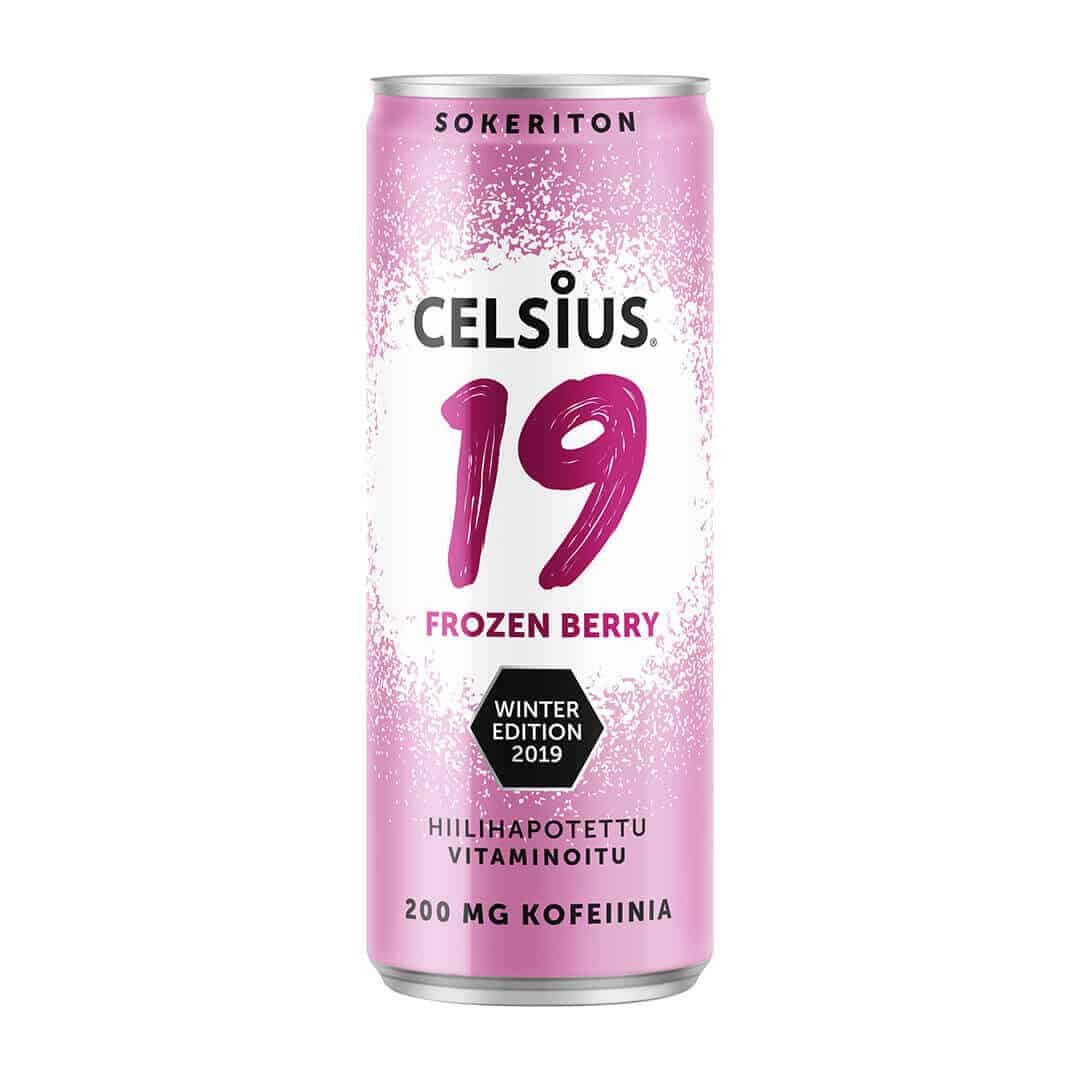 Celsius Frozen Berry energy drink with caffeine: 355ml