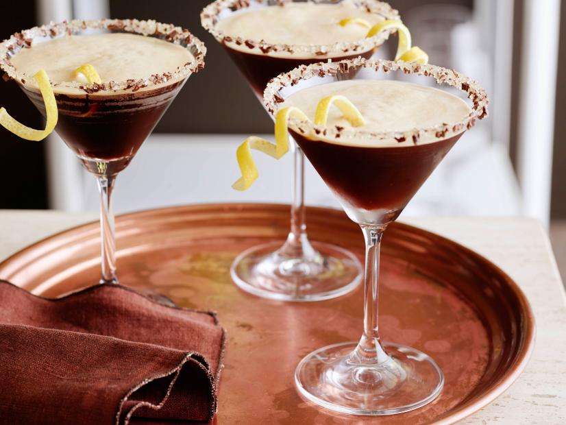 Chocolate Espresso Martini : Recipes : Cooking Channel Recipe
