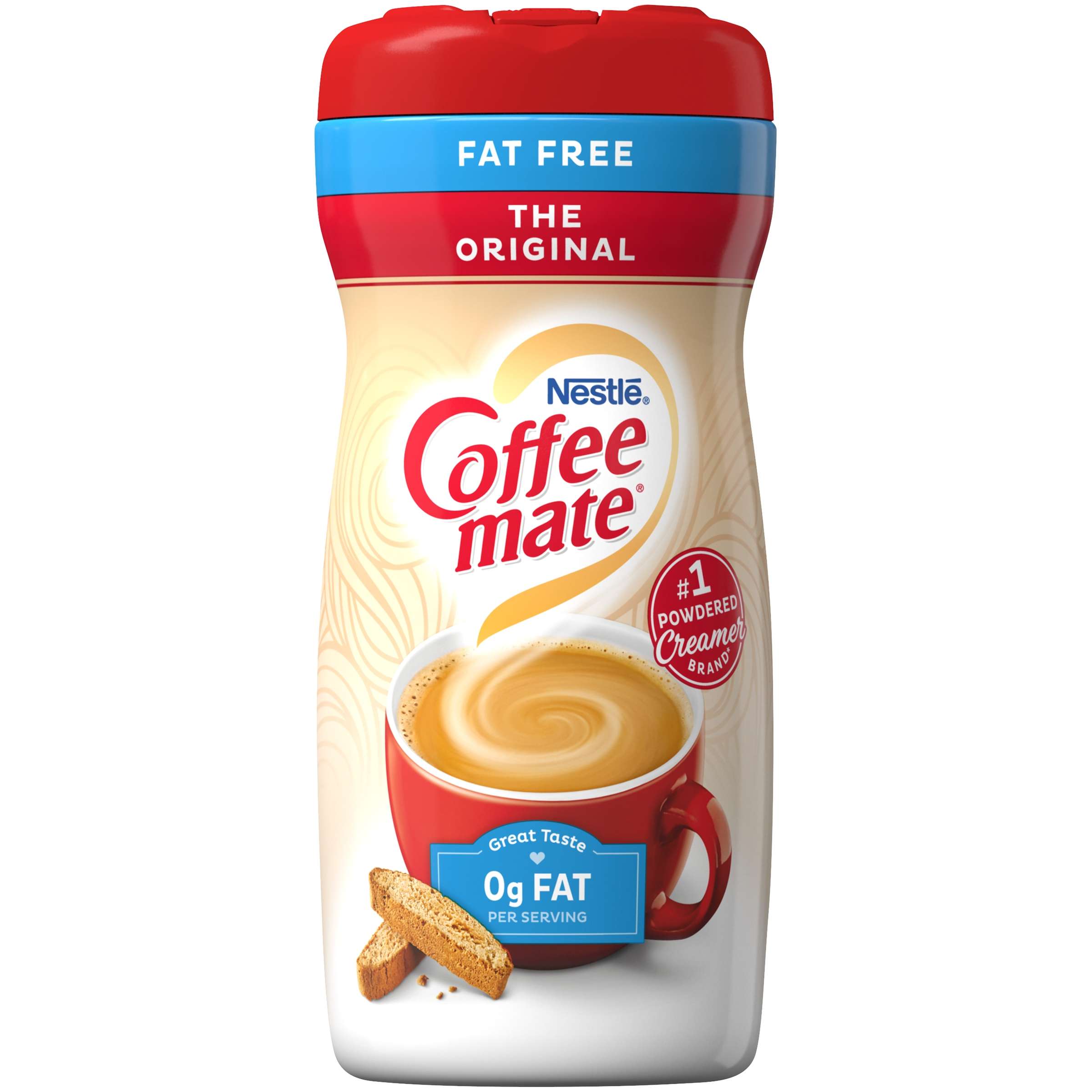 COFFEE MATE Fat Free The Original Powder Coffee Creamer 16 Oz. Canister ...