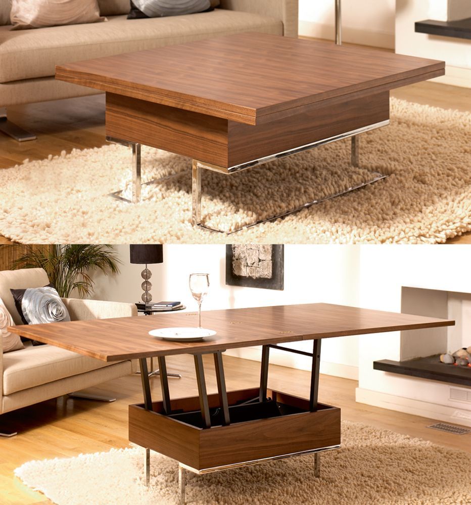 Coffee Table That Converts To Dining Table