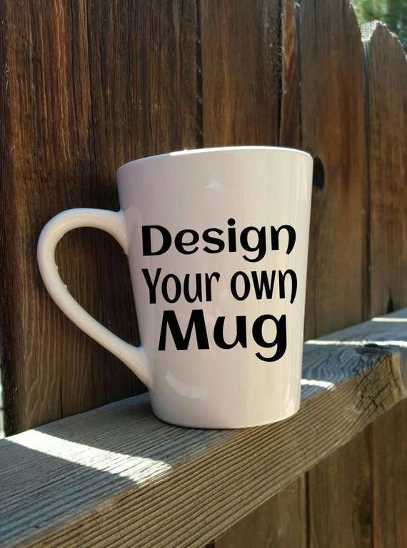 Custom mug Design your own mug glitter mug best friend