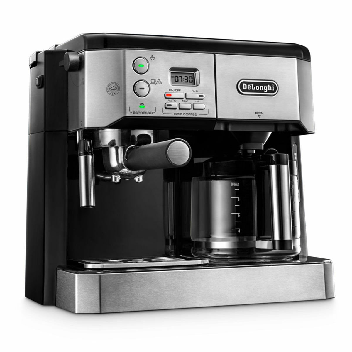 DeLonghi Combi Espresso &  Filter Coffee Machine 15 Bar Cappuccino ...