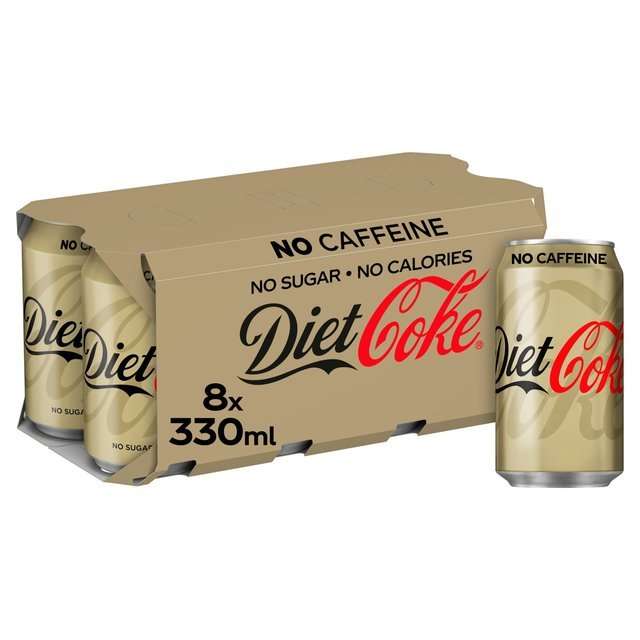 Diet Coke Caffeine Free 8 x 330ml from Ocado