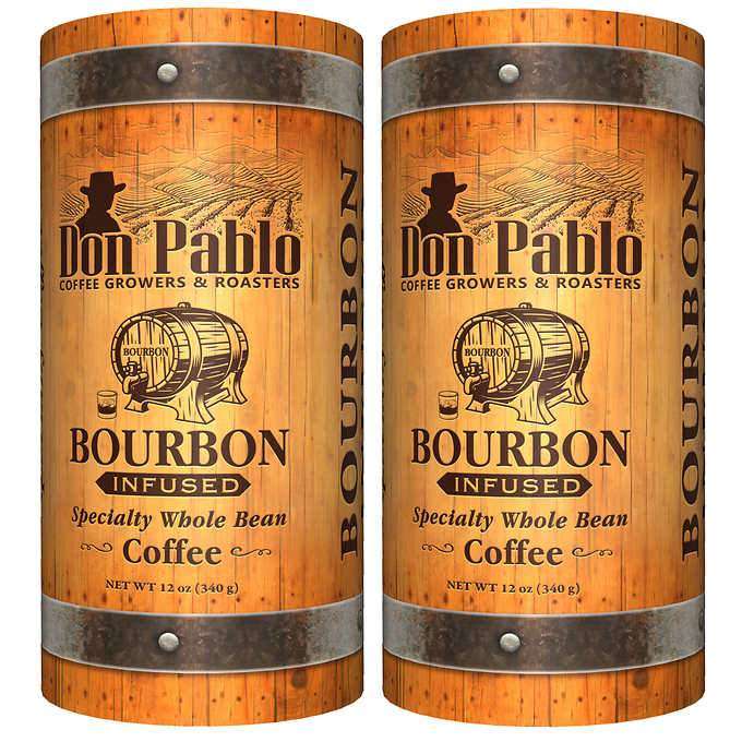 Don Pablo Bourbon Infused Coffee, 12 oz, 2