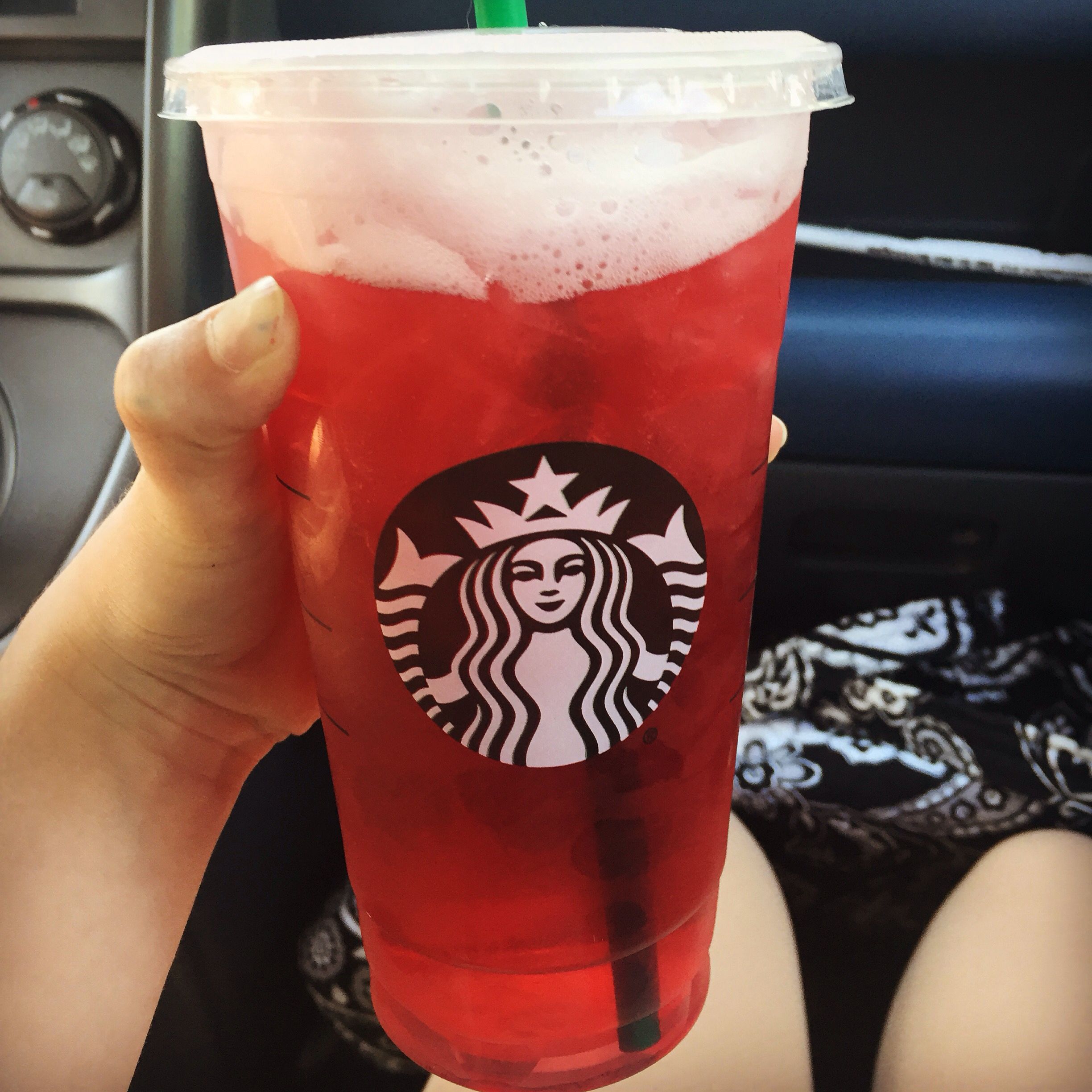 Dragon Fruit Iced Tea shared with the Secret Menu for Starbucks App ...