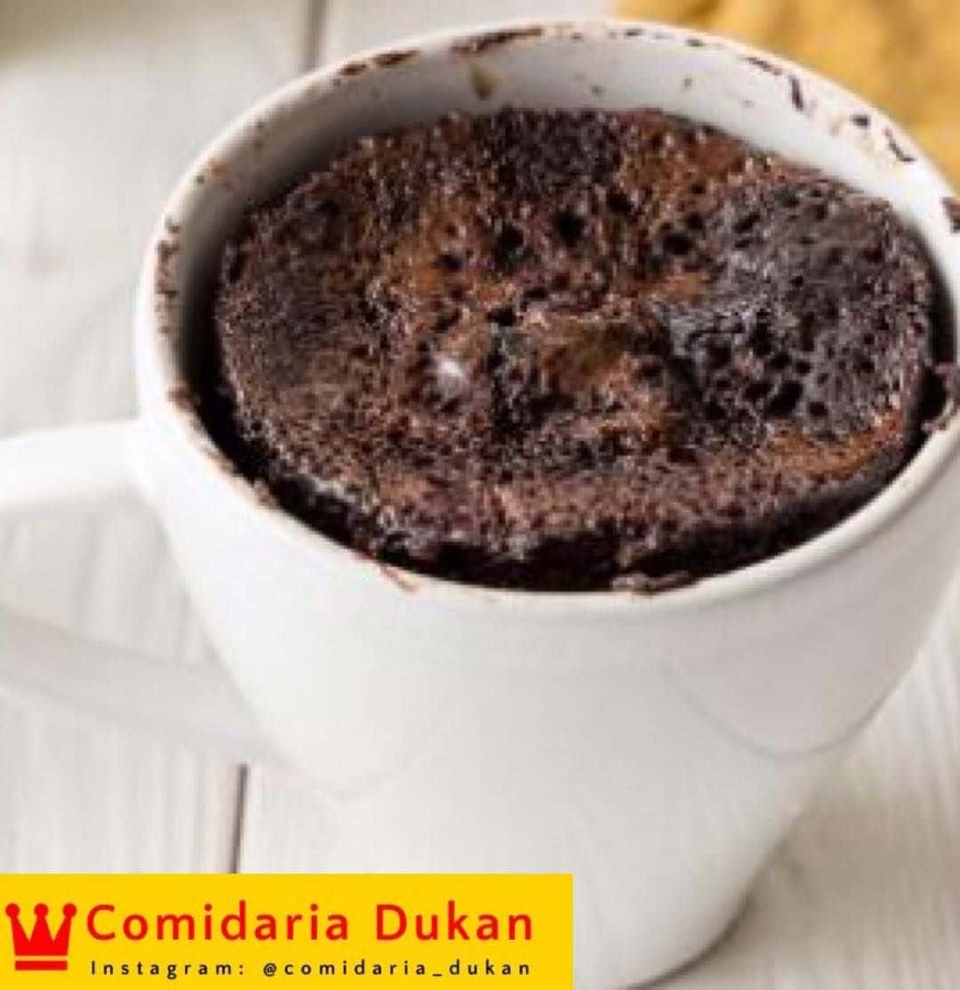 Dukan Coffee Mug Cake with Cinnamon