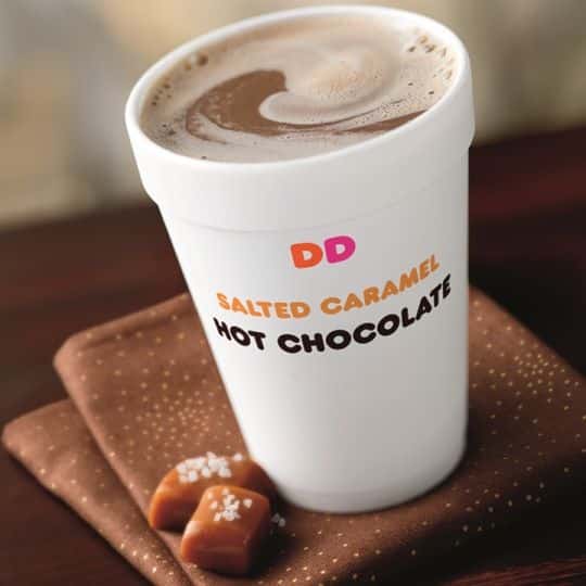 Dunkin Donuts Salted Caramel Hot Chocolate Recipe