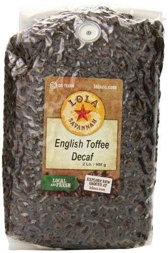 English Toffee Whole Bean Decaf 2 Pound
