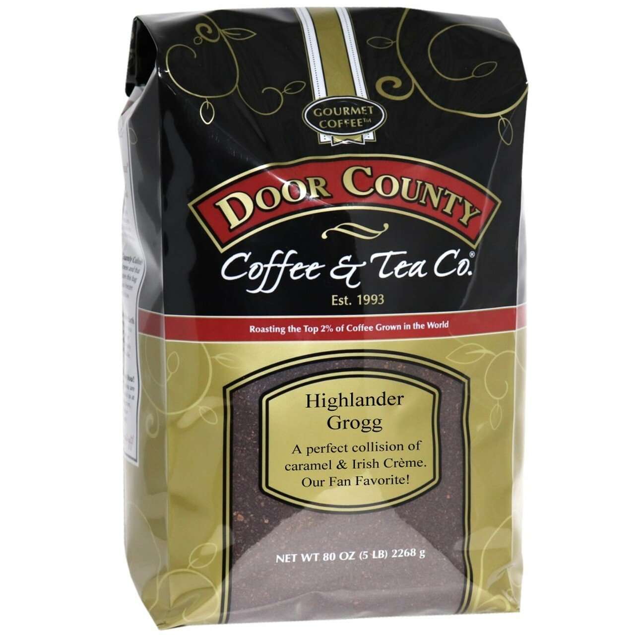 Highlander Grogg Coffee 5 lb. Bag Ground