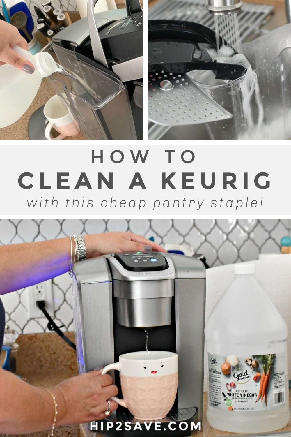 How to Clean a Keurig Coffee Maker Using Vinegar
