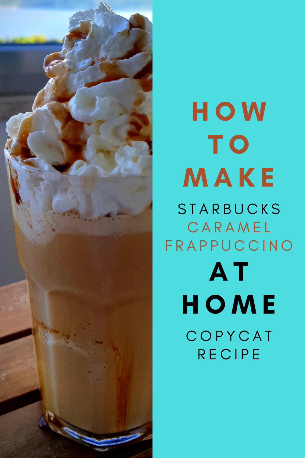 How to make a Delicious Caramel Frappuccino at Home in ...