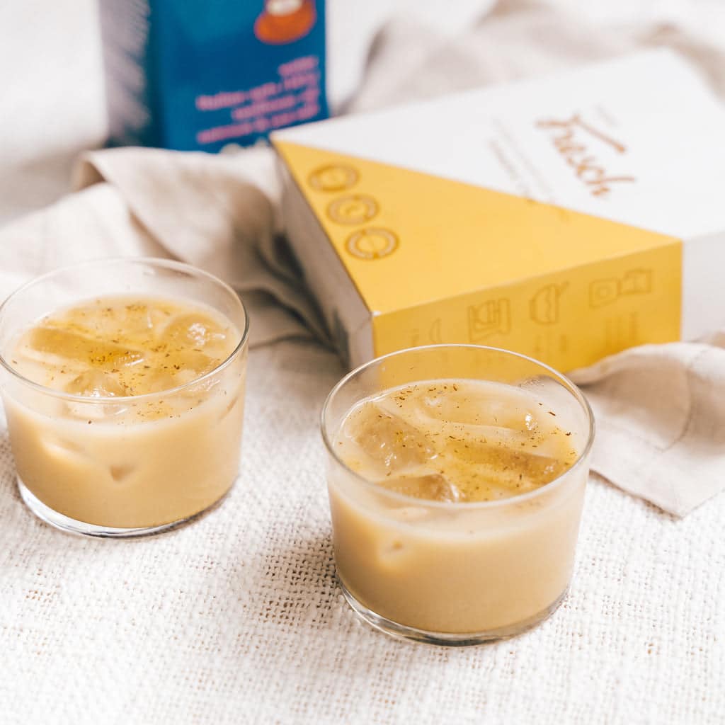 Iced Golden Oat Milk Latte  Fresch Online