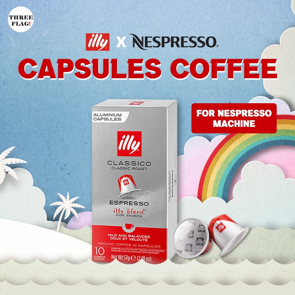 illy Capsule Coffee for Nespresso Machine 1box(10capsules)