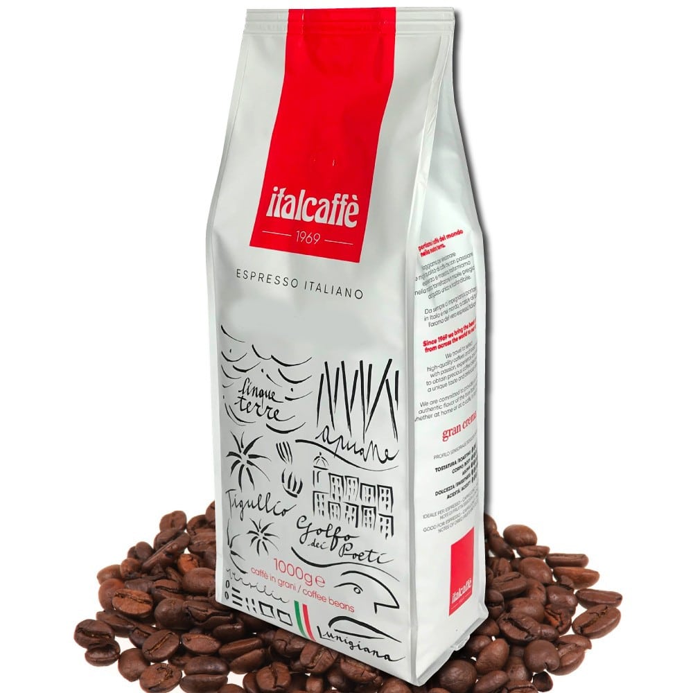 ItalCaffé ESPRESSO ARABICA 100% Coffee Beans 2.2 lbs (1000g)