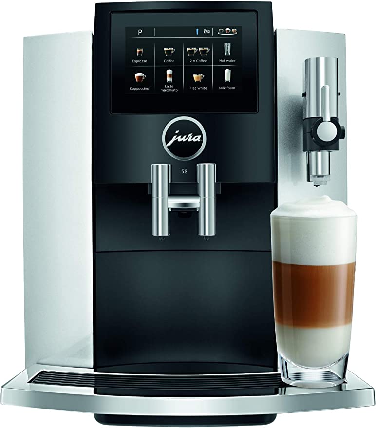 Jura S8 Superautomatic Touchscreen Espresso Machine: Amazon.co.uk ...