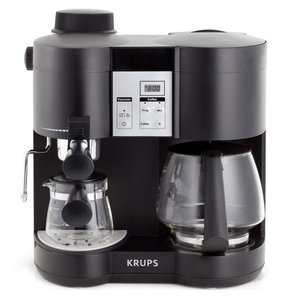 Krups Combination Coffee Maker &  Espresso Machine