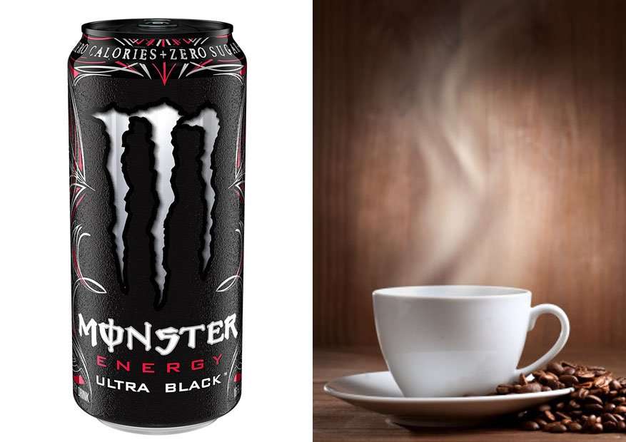 Monster Energy vs Coffee