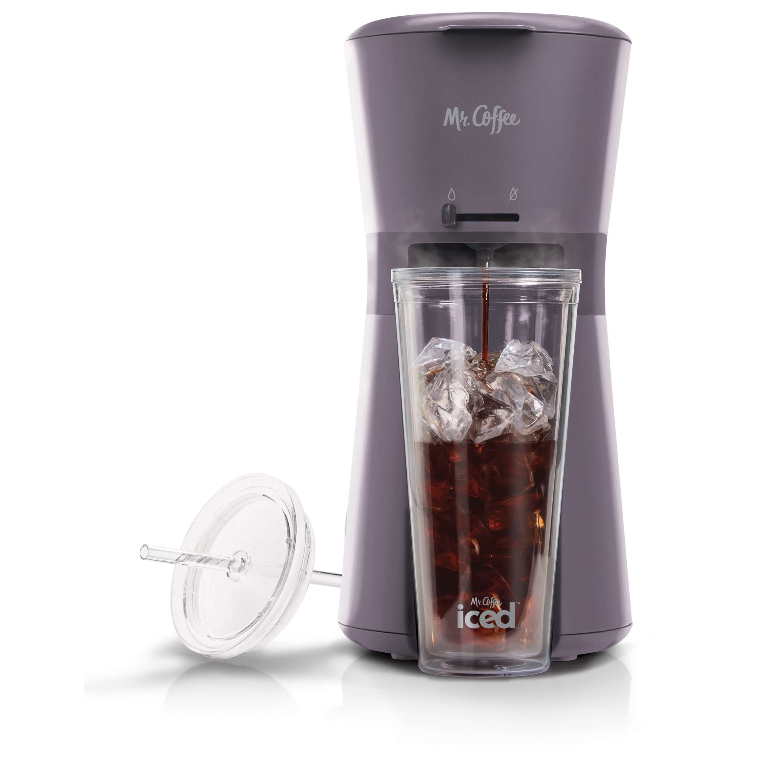 Mr. Coffee® Iced Coffee Maker with Reusable Tumbler and Coffee Filter ...