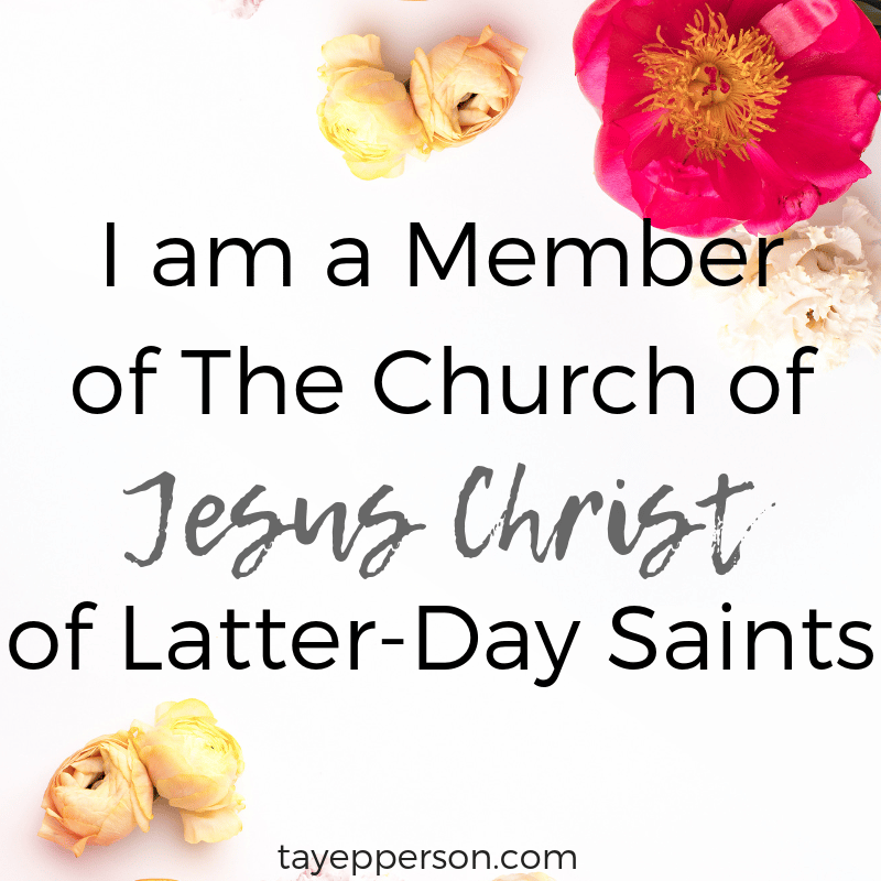 My simple testimony of being a member of The Church of Jesus Christ of ...