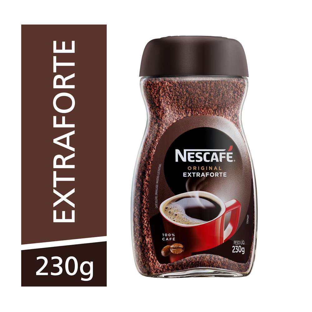 Nescafe ORIGINAL EXTRA FORTE (EXTRA STRONG) Instant Coffee (230 g ...