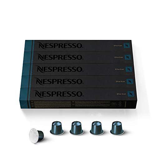 Nespresso Capsules OriginalLine, Dharkan Intenso, Dark Roast Coffee, 50 ...