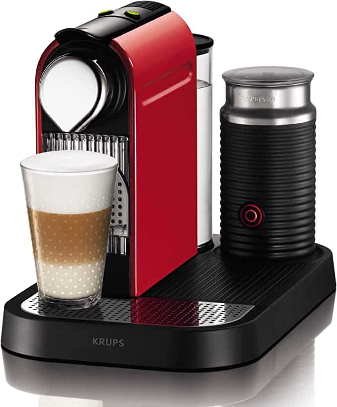 Nespresso Citiz Milk XN 7605PR4, cafetera de cápsulas, 19 bares, Krups ...