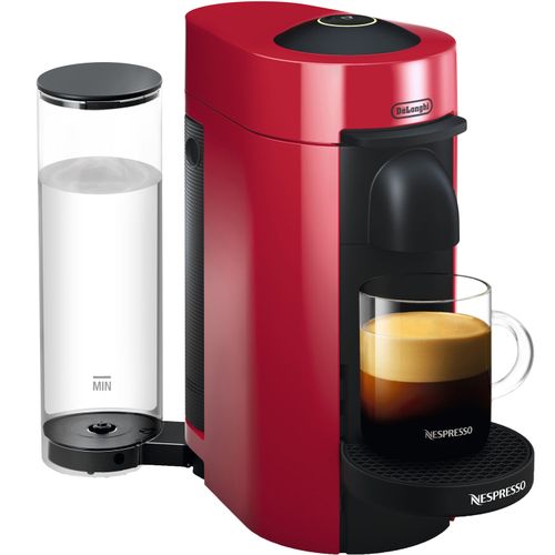 Nespresso ENV150R VertuoPlus Coffee and Espresso Maker, Cherry Red ...