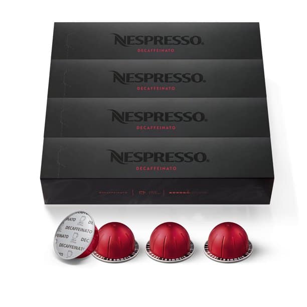 Nespresso Vertuo Coffee Capsules, Decaffeinato