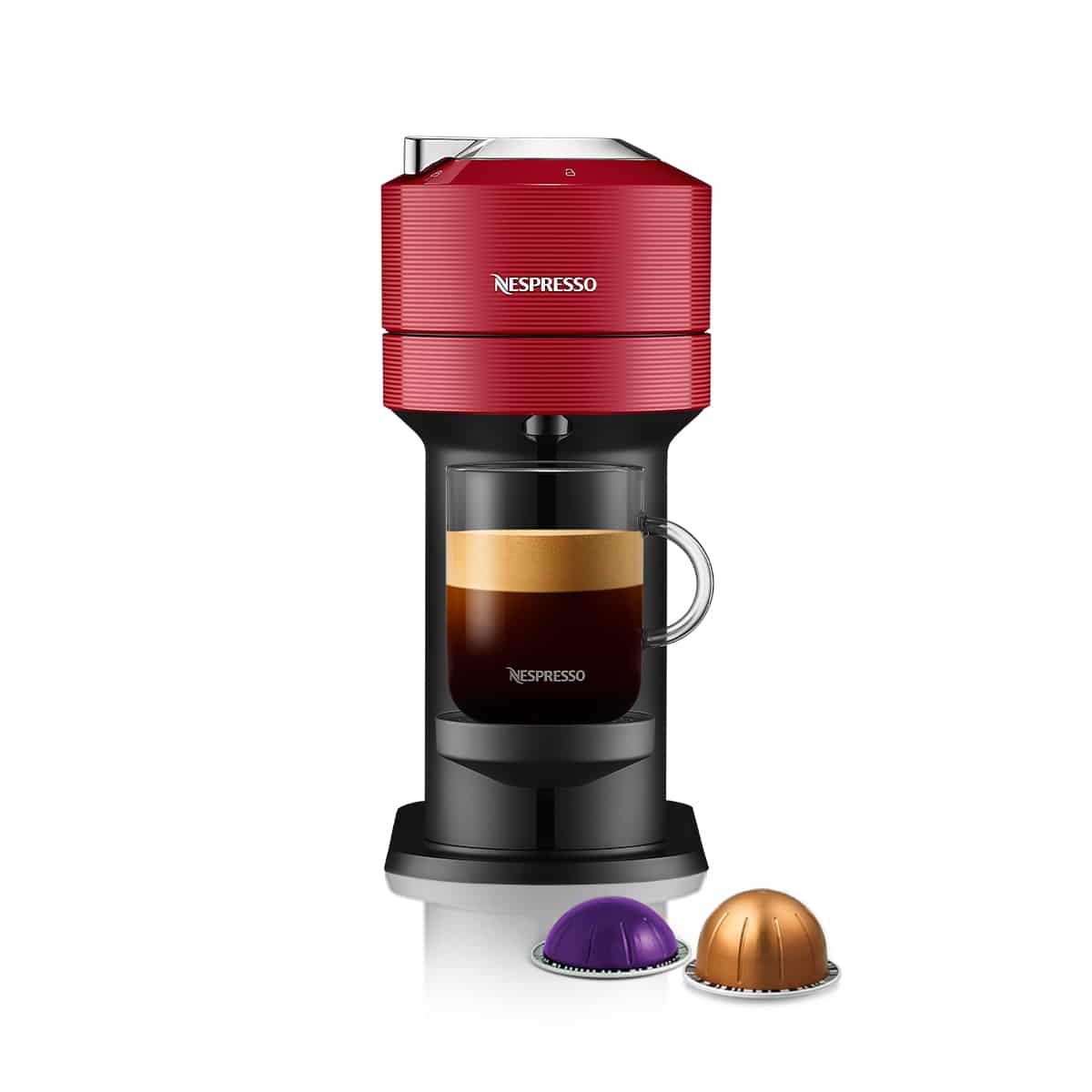 Nespresso Vertuo Next Cherry Red Coffee Machine