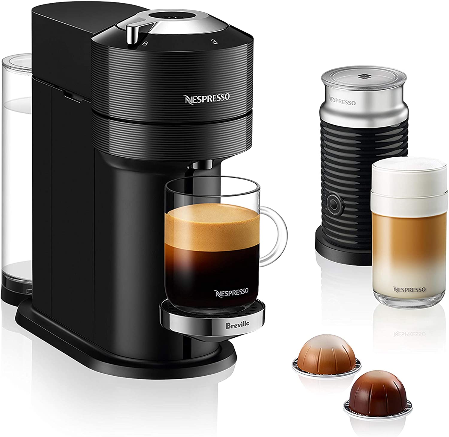 Nespresso Vertuo Next Premium Coffee and Espresso Machine by Breville ...