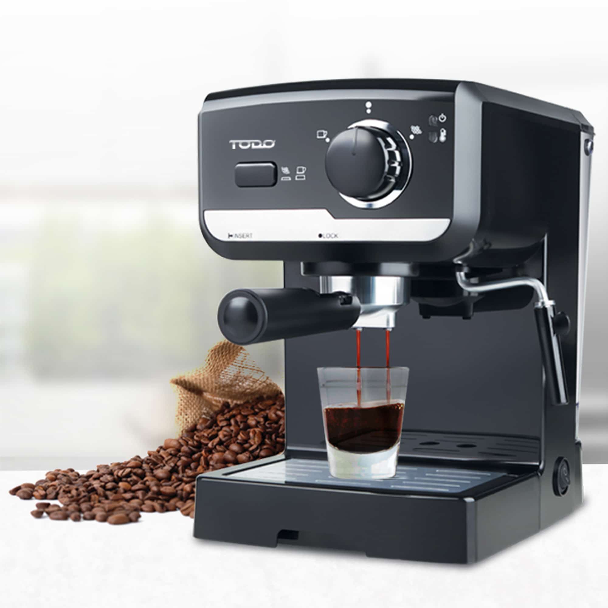 NEW Black Italian Espresso Coffee Machine