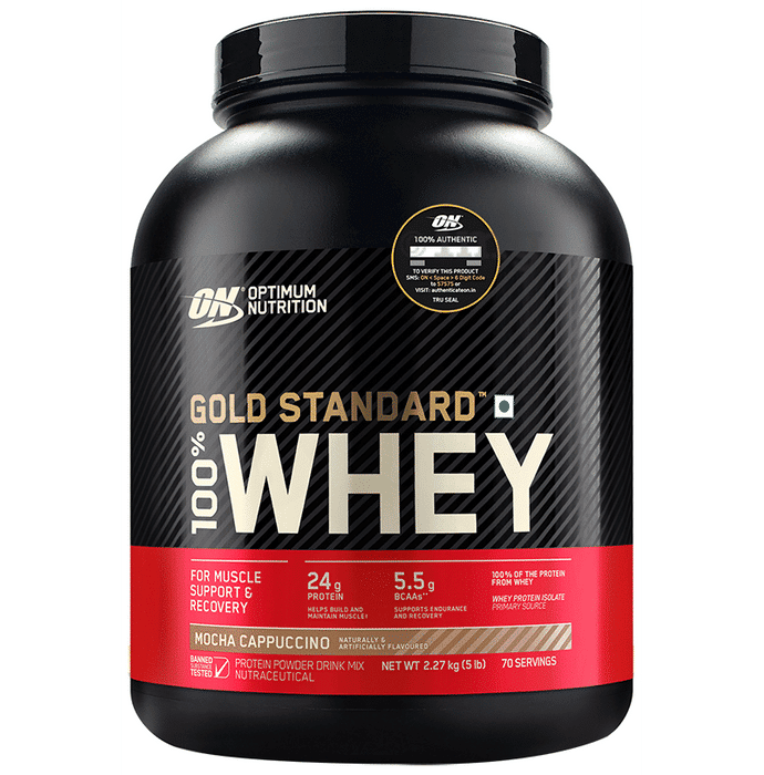 Optimum Nutrition (ON) Gold Standard 100% Whey Protein Isolate Powder ...