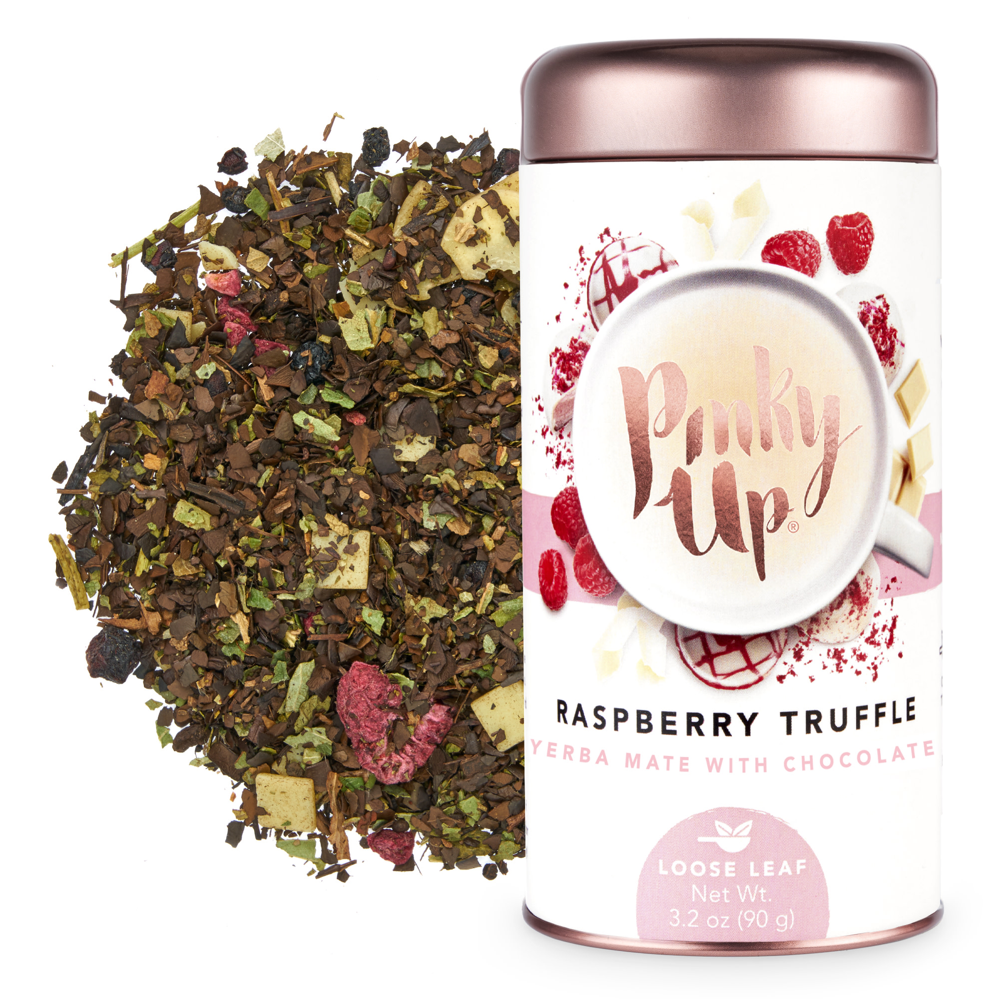 Pinky Up Raspberry Truffle Loose Leaf Tea