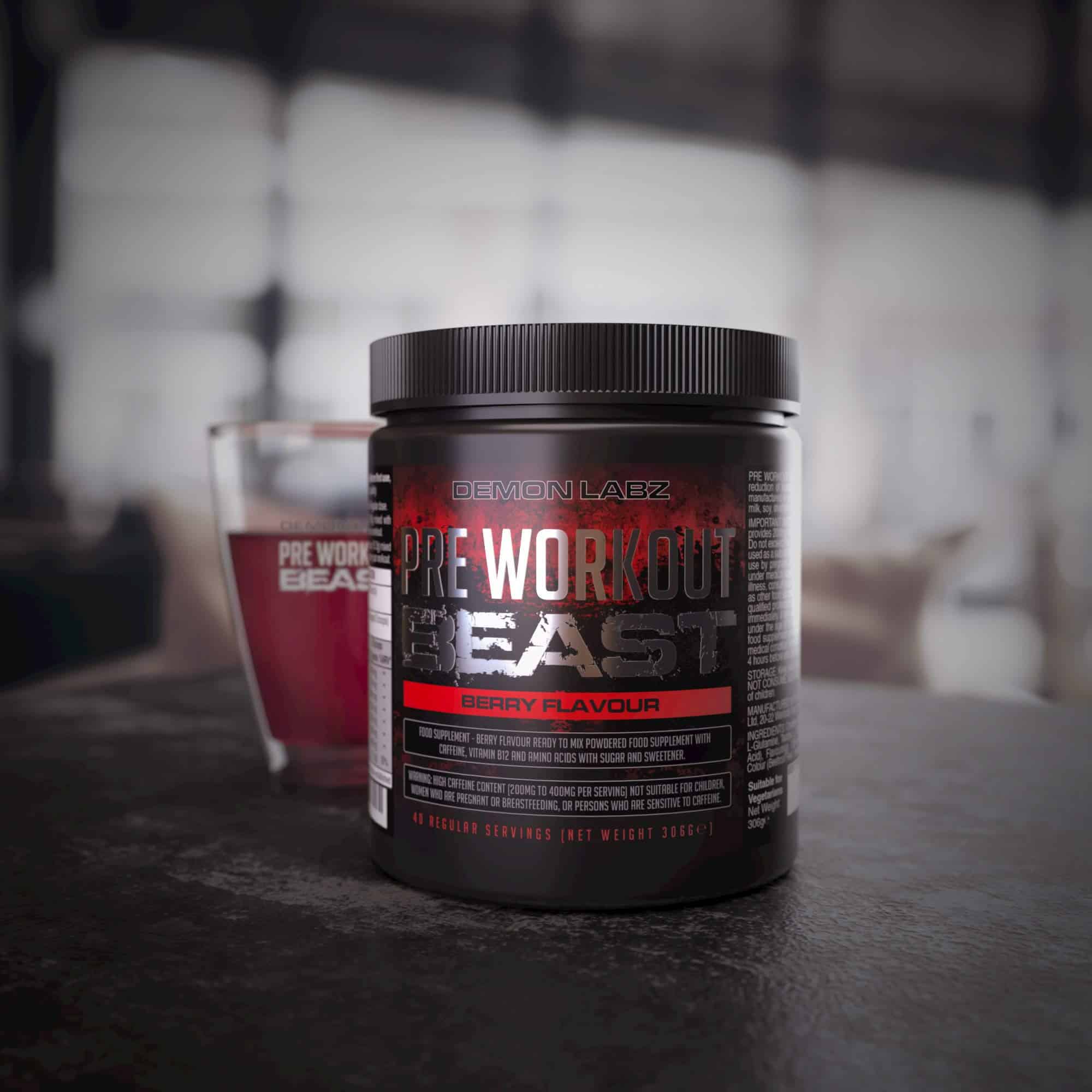 Pre Workout Beast (Berry Flavour)