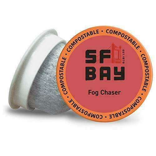 San Francisco Bay Fog Chaser Medium Dark Roast Compostable ...
