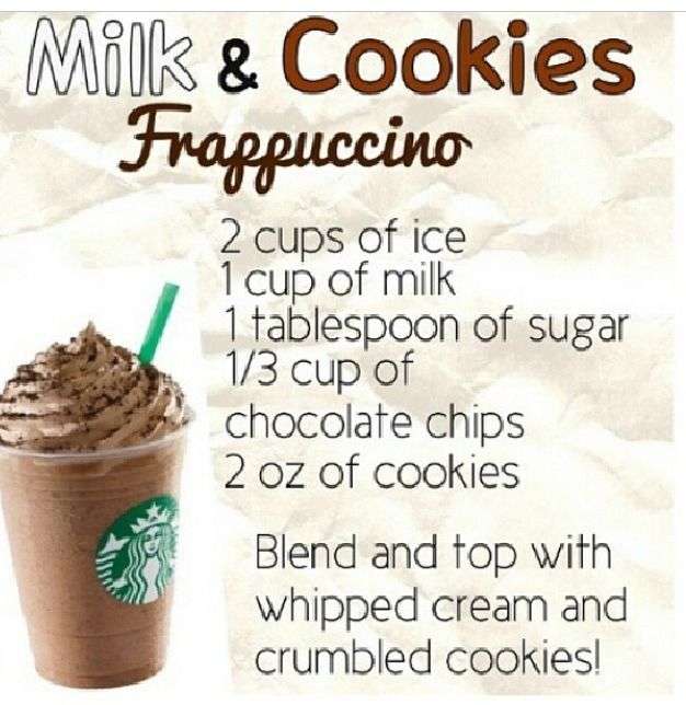 Starbucks Cookie Dough Frappuccino Recipe
