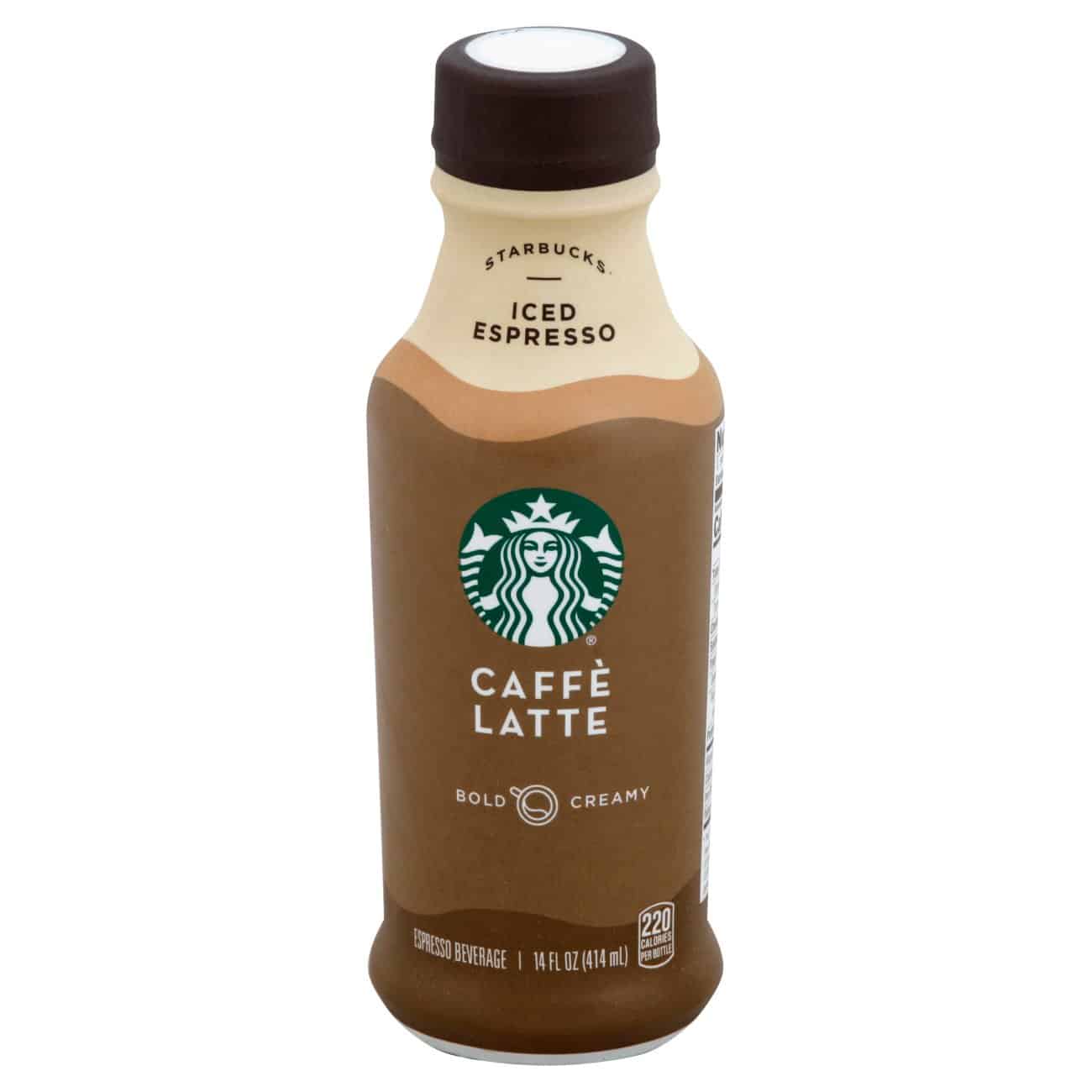 Starbucks Iced Espresso Caffe Latte