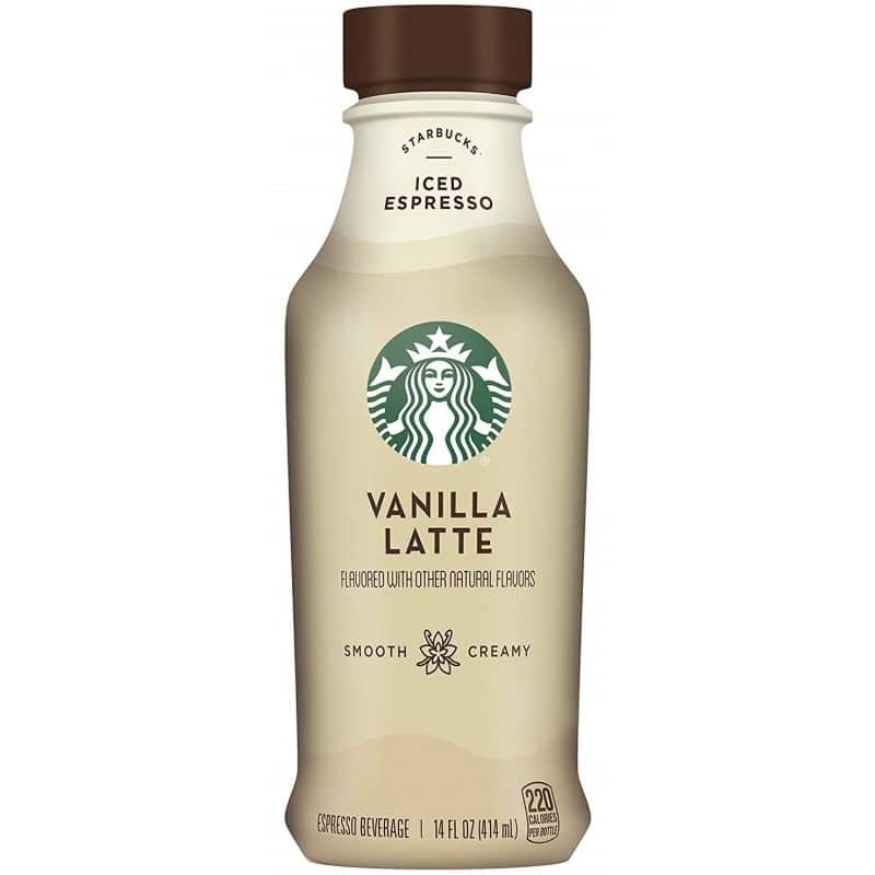 Starbucks Iced Espresso Vanilla Latte